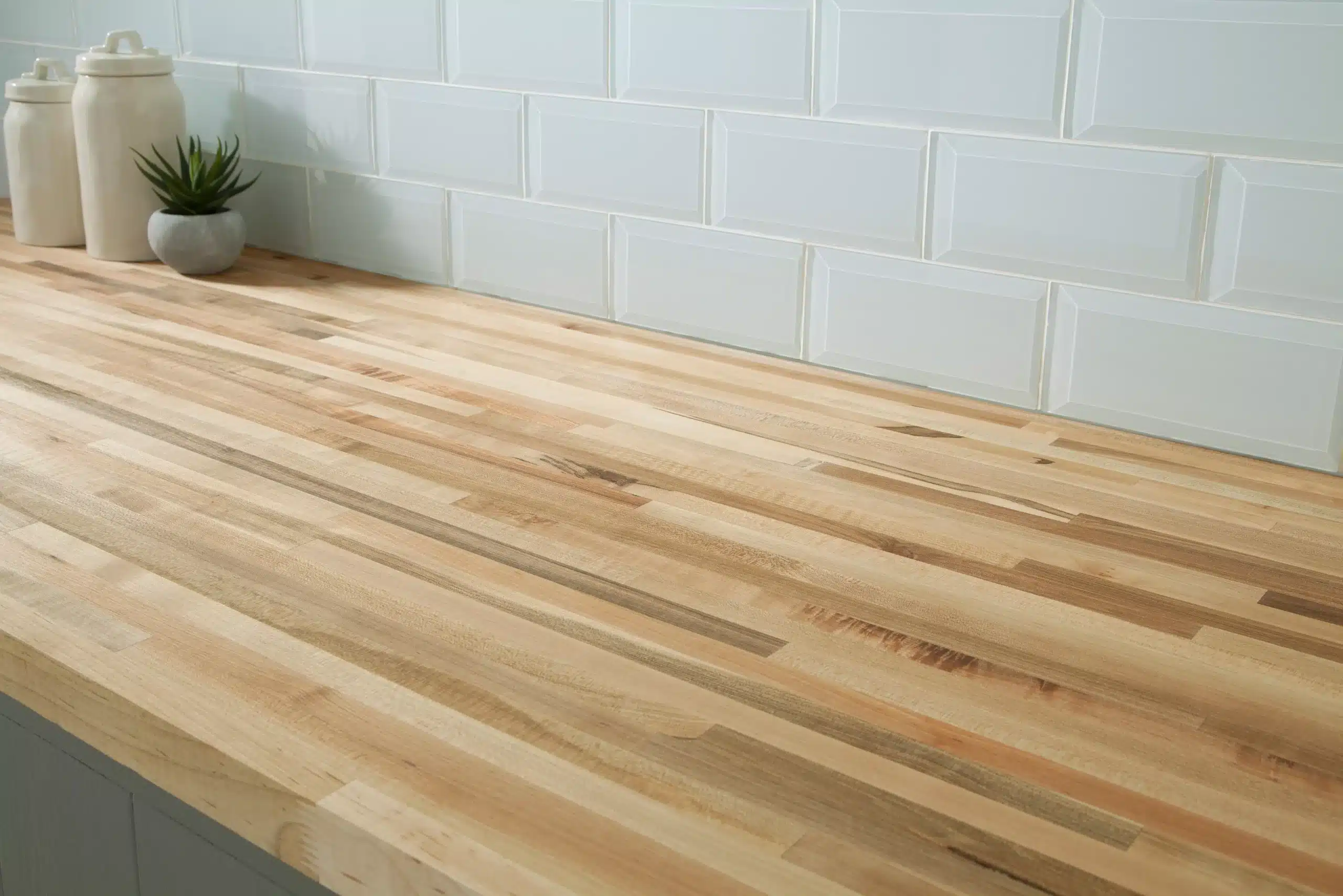 Solid Wood Butcher Block Countertops for Kitchens